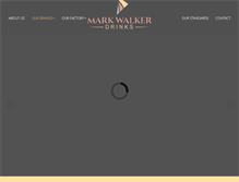 Tablet Screenshot of markwalkerdrinks.com
